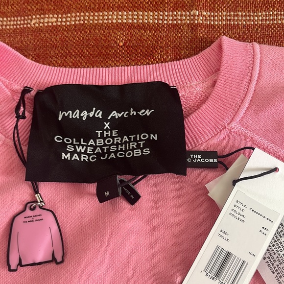 Marc Jacobs Sweaters New Marc Jacobs X Magda Archer Collaboration Sweatshirt Poshmark